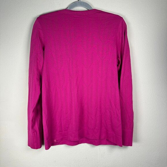 Lululemon Swiftly Breathe Long Sleeve *Fetching Lines sz 10 - Picture 5 of 8